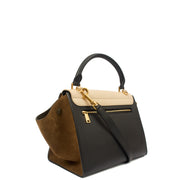 Picture of Celine Cross Body Trapeze - Medium in Neutral, Leather