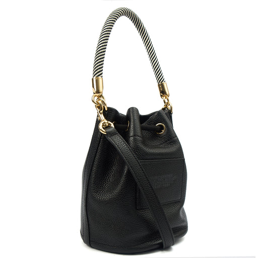 Picture of Marc Jacobs Bucket Bag The Leather Bucket Bag in Black, Leather