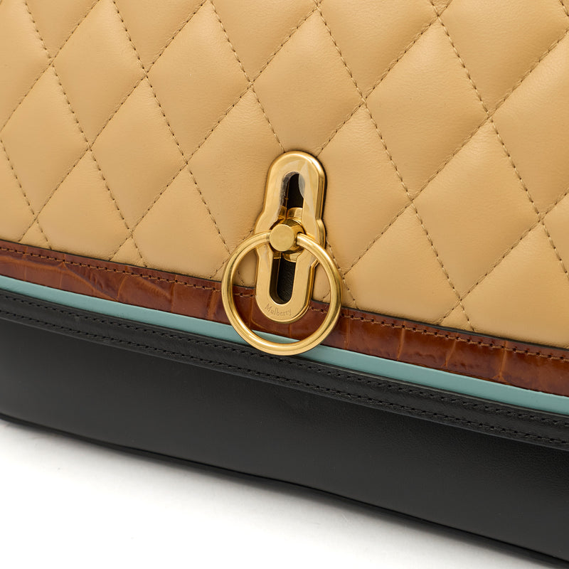 Picture of Mulberry Satchel Amberley Satchel in Blue, Leather