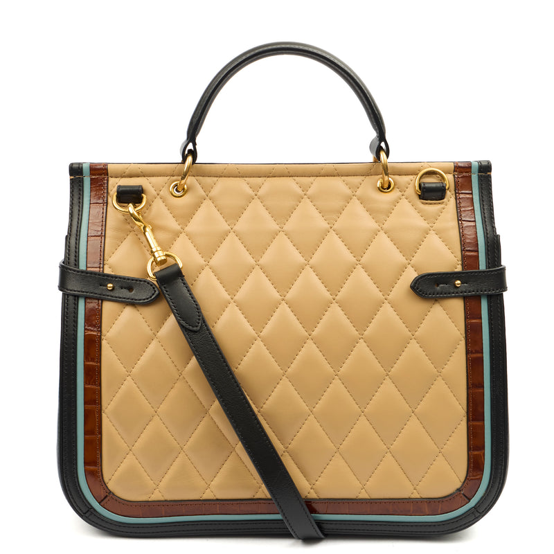 Picture of Mulberry Satchel Amberley Satchel in Blue, Leather