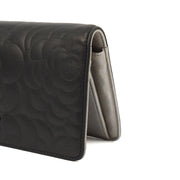 Picture of Chanel Wallet Camellia - Wallet in Black, Lambskin Leather