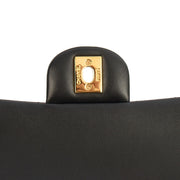 Picture of Chanel Shoulder Bag Classic Double Flap - Medium in Black, Calfskin Leather