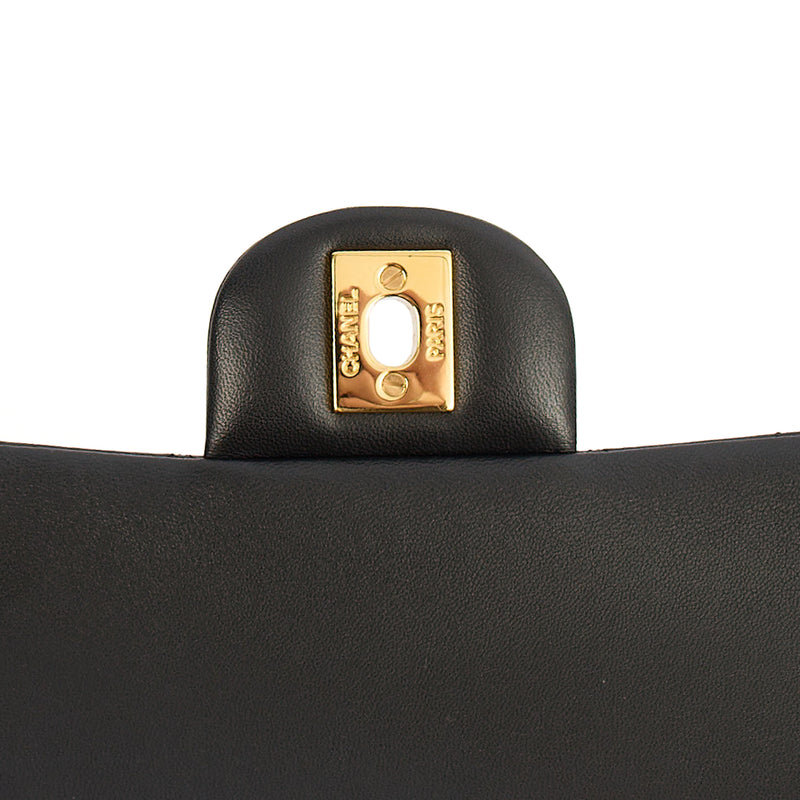 Picture of Chanel Shoulder Bag Classic Double Flap - Medium in Black, Calfskin Leather