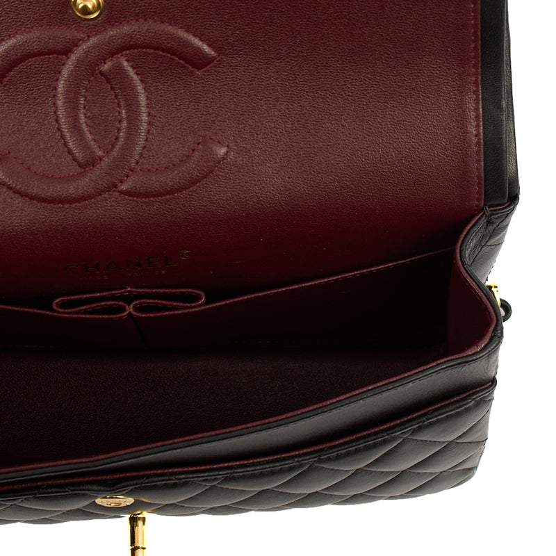 Picture of Chanel Shoulder Bag Classic Double Flap - Medium in Black, Calfskin Leather