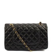 Picture of Chanel Shoulder Bag Classic Double Flap - Medium in Black, Calfskin Leather