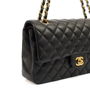 Picture of Chanel Shoulder Bag Classic Double Flap - Medium in Black, Calfskin Leather