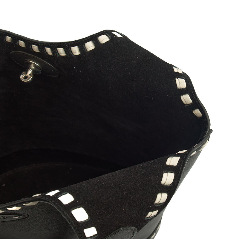 Picture of Mulberry Tote Lily - Tote  in Black, Leather