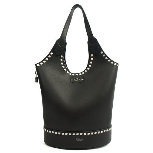 Picture of Mulberry Tote Lily - Tote  in Black, Leather