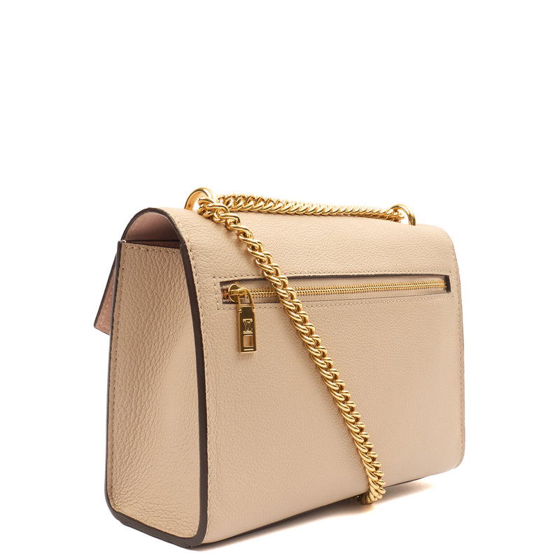 Picture of Louis Vuitton Shoulder Bag Mylockme Chain Bag in Neutral, Calfskin Leather