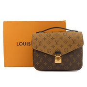 Picture of Louis Vuitton Cross Body Pochette Metis in Reverse Monogram, Canvas