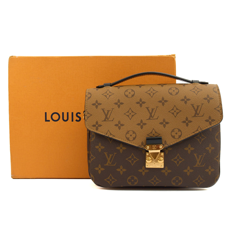 Picture of Louis Vuitton Cross Body Pochette Metis in Reverse Monogram, Canvas