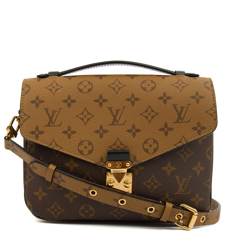 Picture of Louis Vuitton Cross Body Pochette Metis in Reverse Monogram, Canvas