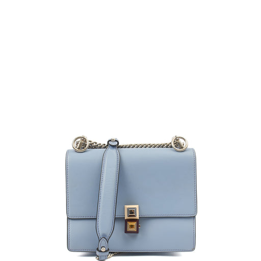 Picture of Fendi Shoulder Bag Kan I - Small in Blue, Leather