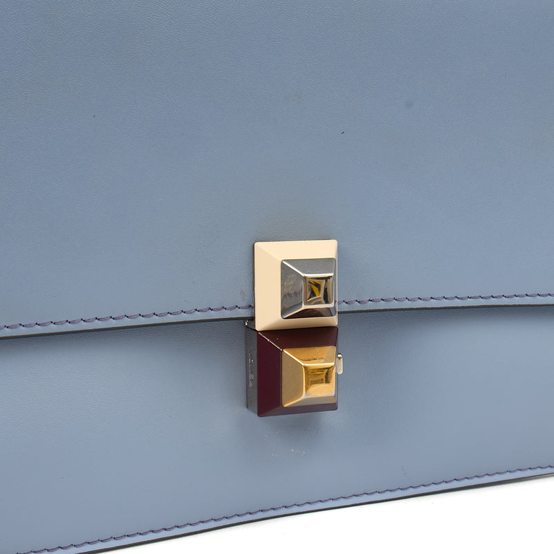 Picture of Fendi Shoulder Bag Kan I - Small in Blue, Leather