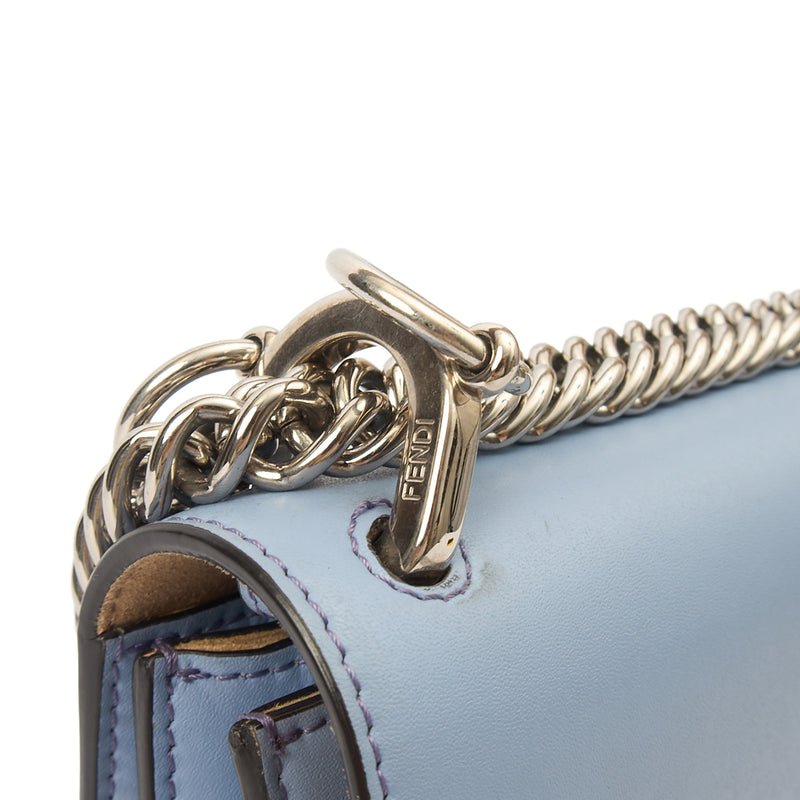 Picture of Fendi Shoulder Bag Kan I - Small in Blue, Leather
