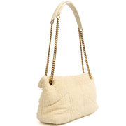 Picture of Saint Laurent Shoulder Bag Puffer - Small in White, Other