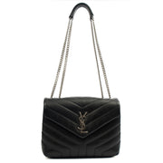 Picture of Saint Laurent Shoulder Bag Lou Lou - Small in Black, Leather