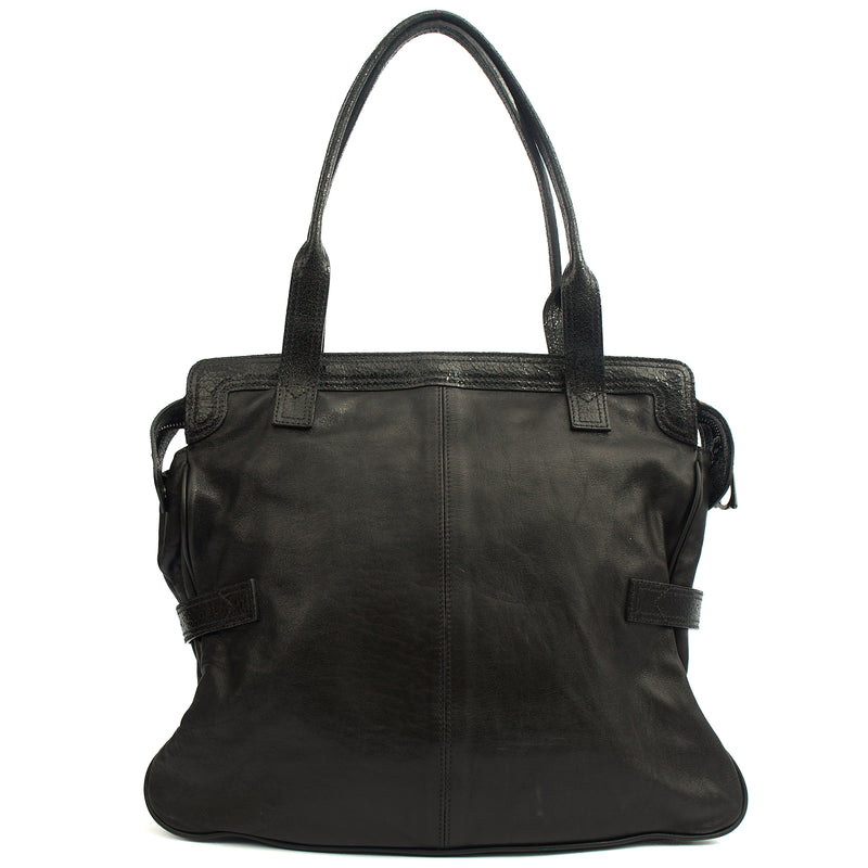 Picture of Mulberry Shoulder Bag Maggie Tote in Black, Leather