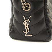 Picture of Saint Laurent Cross Body Lou Camera in Black, Calfskin Leather