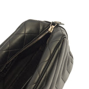 Picture of Saint Laurent Cross Body Lou Camera in Black, Calfskin Leather