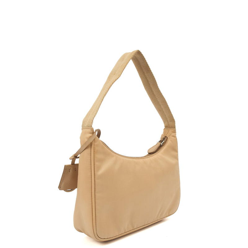 Picture of Prada Mini Bag Re-edition 2000 Nylon Mini Bag in Neutral, Nylon