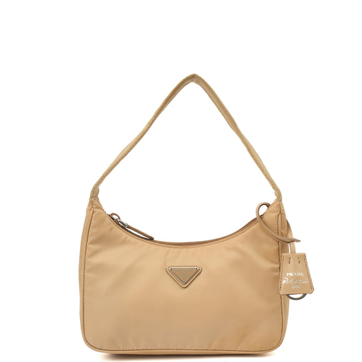 Picture of Prada Mini Bag Re-edition 2000 Nylon Mini Bag in Neutral, Nylon