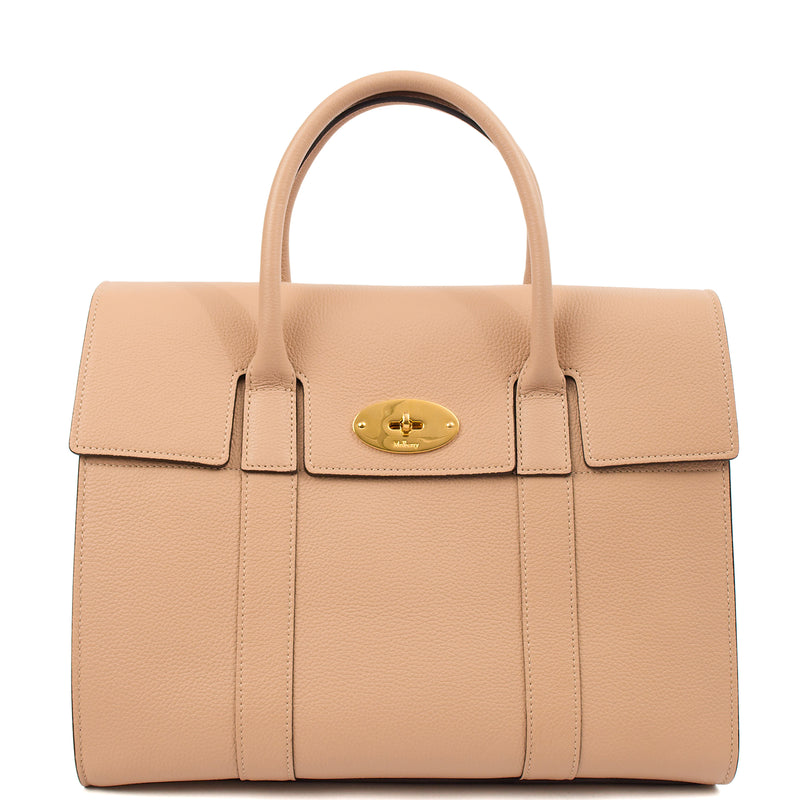Picture of Mulberry Tote Bayswater with Strap in Rose Water, Leather