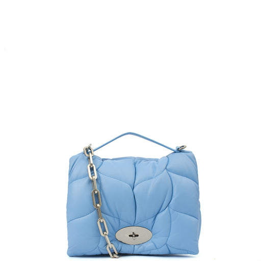 Picture of Mulberry Shoulder Bag Little Softie in Blue, Calfskin Leather