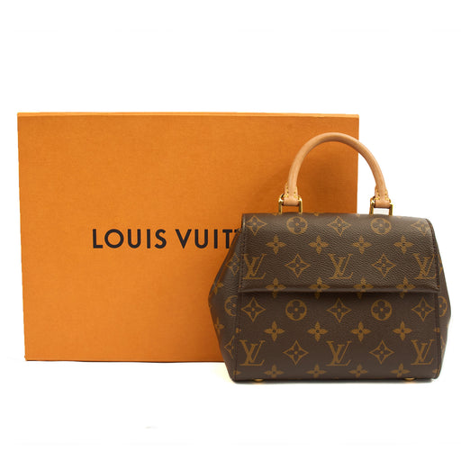 Picture of Louis Vuitton Top Handle Cluny MM in Monogram, Canvas