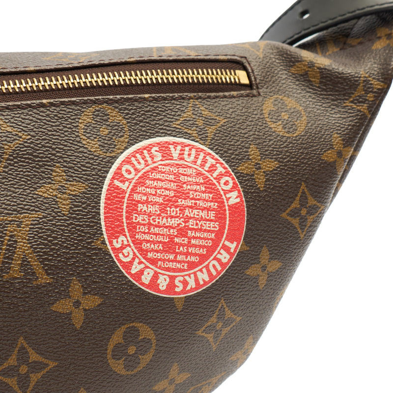 Picture of Louis Vuitton Cross Body Bumbag in Monogram, Leather