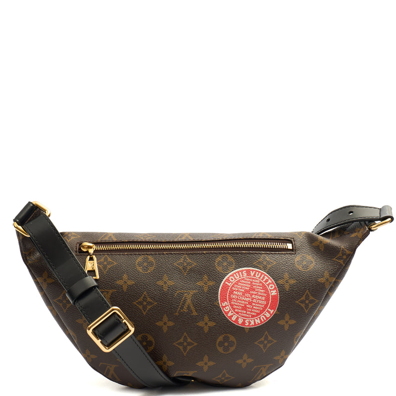 Picture of Louis Vuitton Cross Body Bumbag in Monogram, Leather