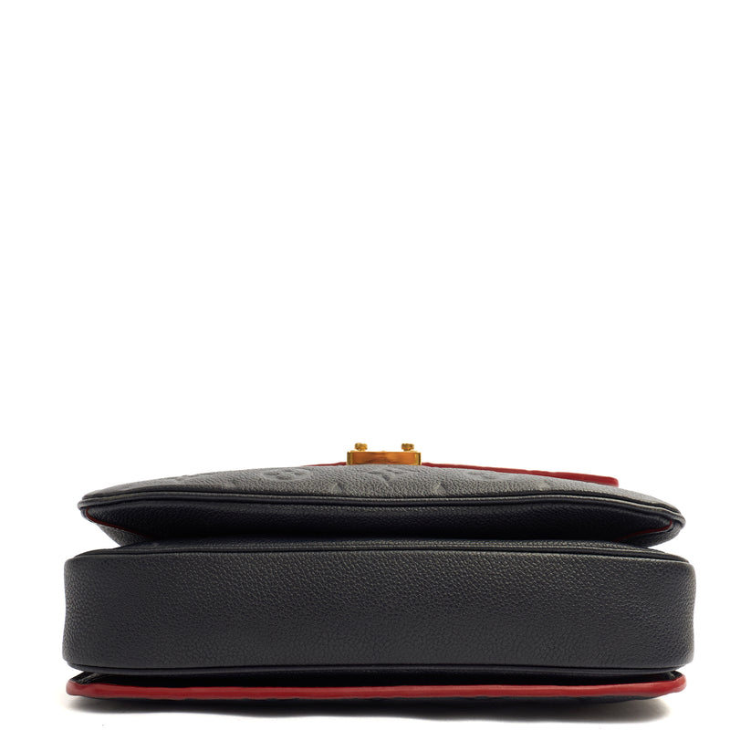 Picture of Louis Vuitton Cross Body Pochette Metis in Navy, Empreinte Leather