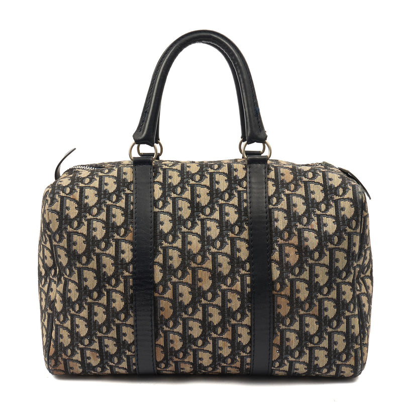 Picture of Christian Dior Top Handle Boston in Blue, Fabric
