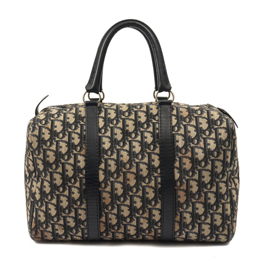 Picture of Christian Dior Top Handle Boston in Blue, Fabric