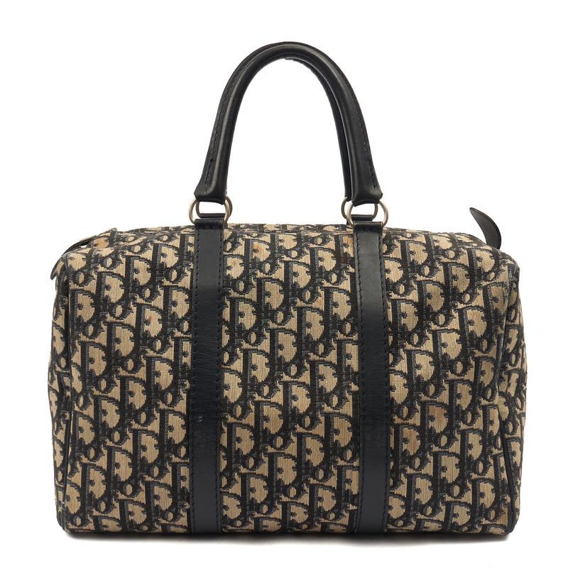 Picture of Christian Dior Top Handle Boston in Blue, Fabric