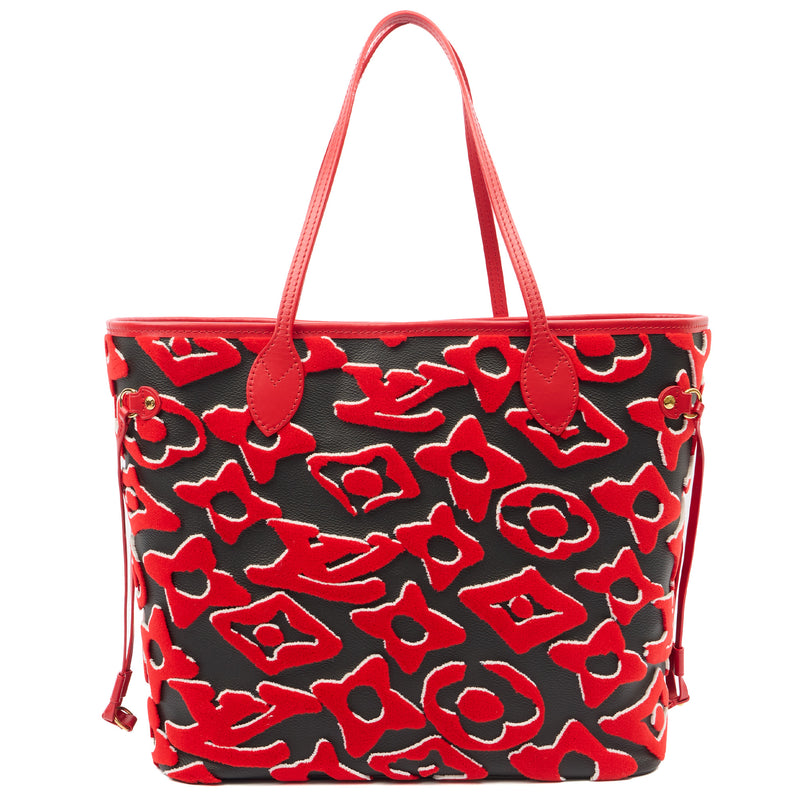 Picture of Louis Vuitton Tote Neverfull MM in Black, Leather