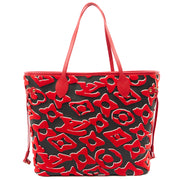 Picture of Louis Vuitton Tote Neverfull MM in Black, Leather