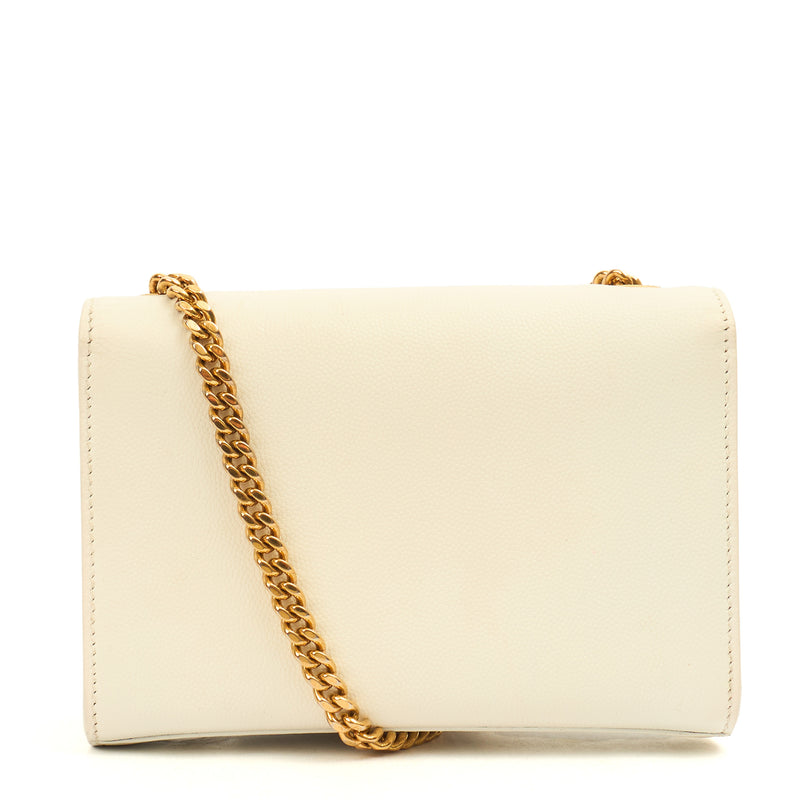 Picture of Saint Laurent Cross Body Kate Small in White, invalid