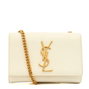 Picture of Saint Laurent Cross Body Kate Small in White, invalid