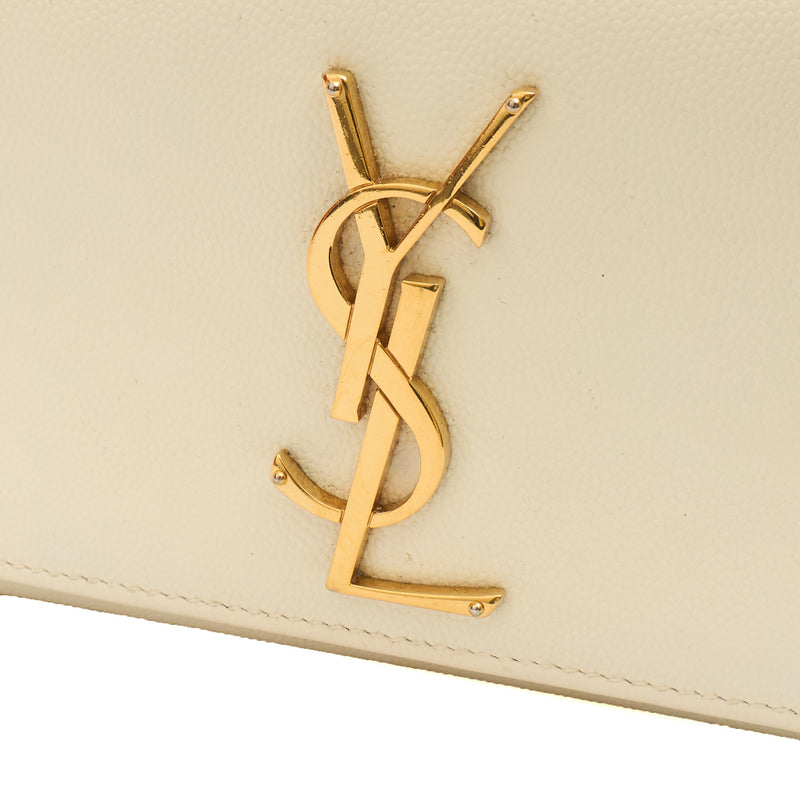 Picture of Saint Laurent Cross Body Kate Small in White, invalid