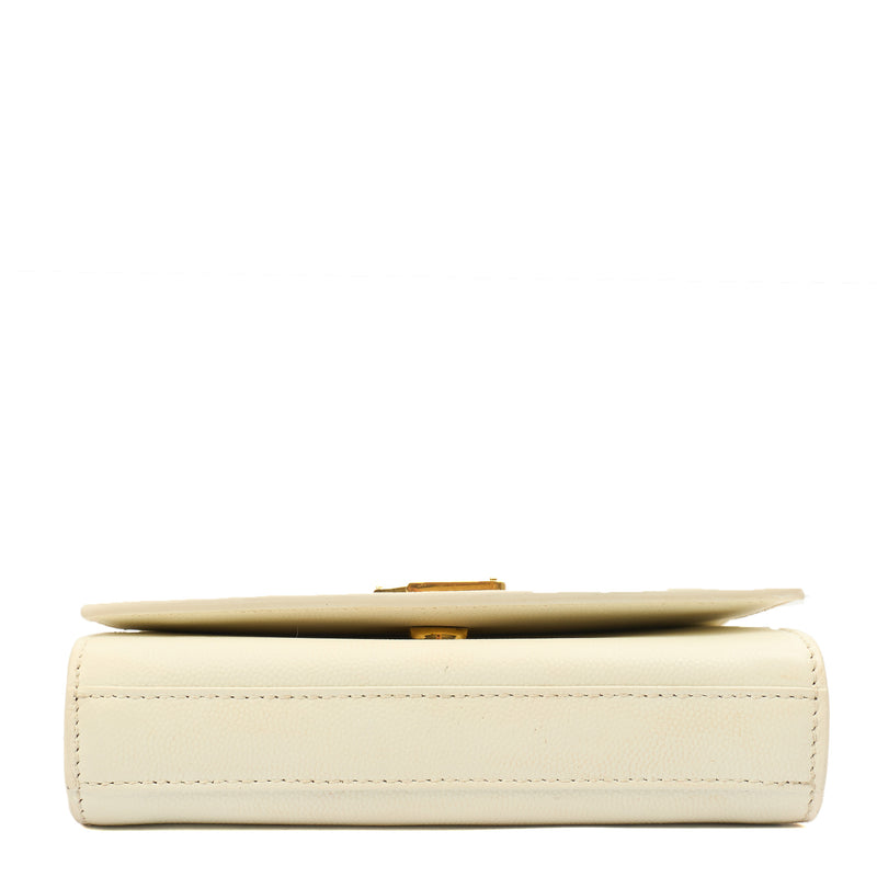 Picture of Saint Laurent Cross Body Kate Small in White, invalid
