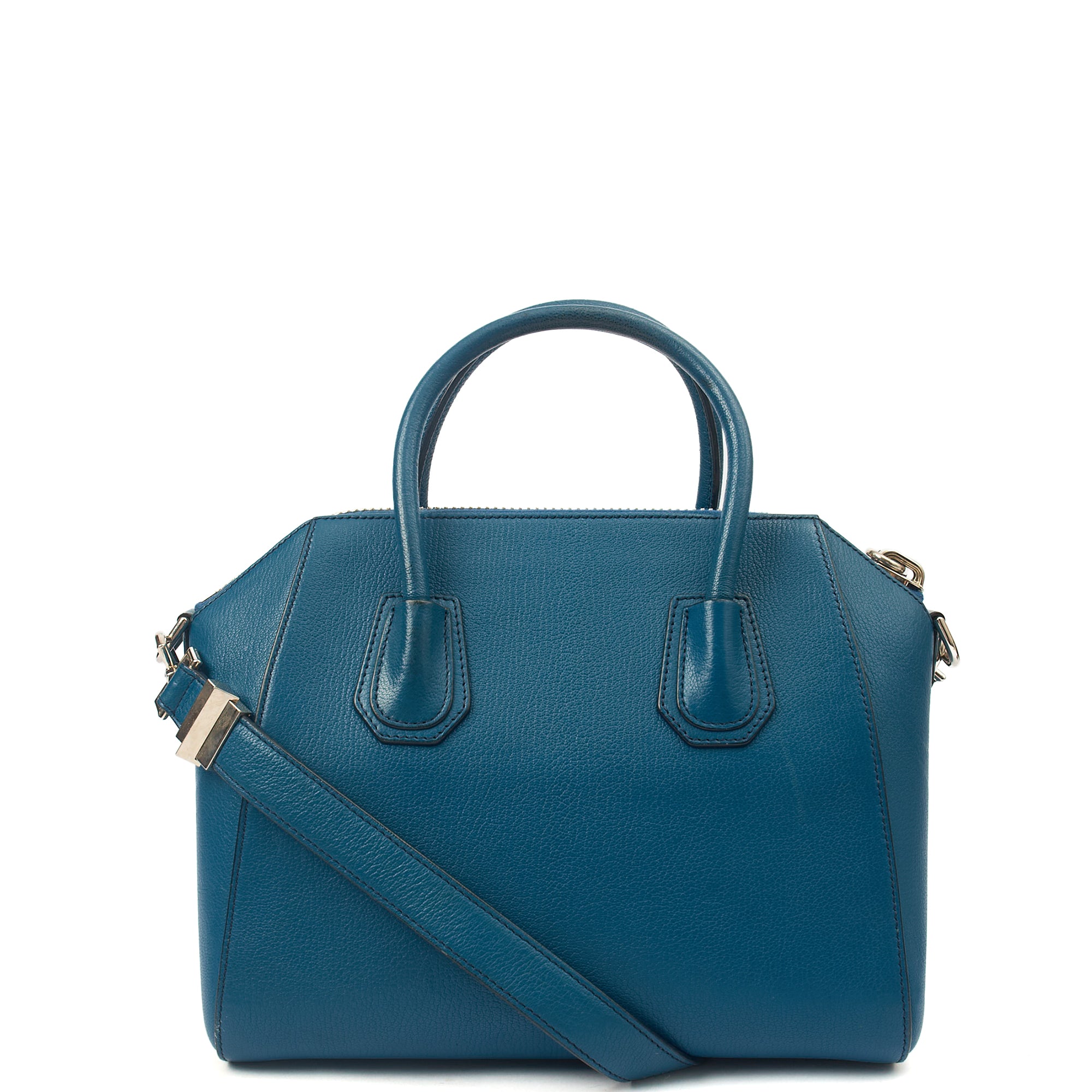 Givenchy Top Handle Antigona - Small in Blue, Leather | The