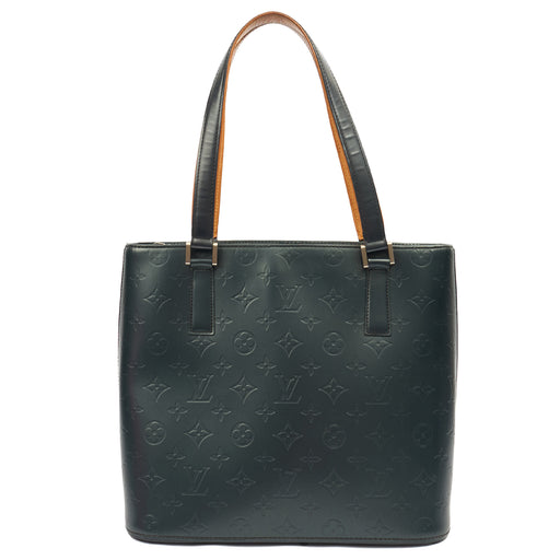 Picture of Louis Vuitton Tote Stockton in Blue , Empreinte Leather