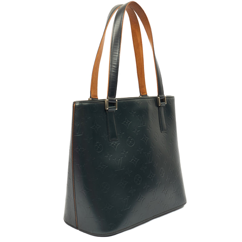 Picture of Louis Vuitton Tote Stockton in Blue , Empreinte Leather