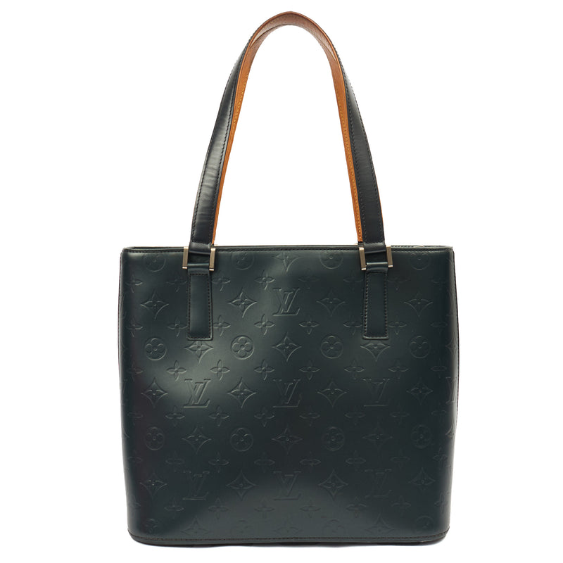 Picture of Louis Vuitton Tote Stockton in Blue , Empreinte Leather
