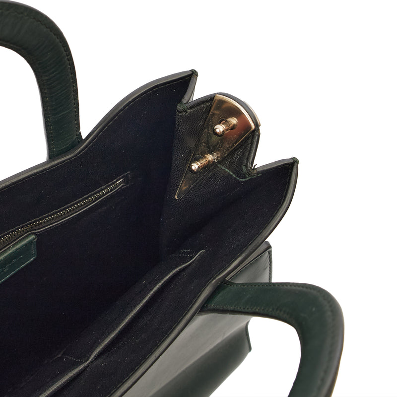 Picture of Balenciaga Tote Maillon Tote in Green, Leather