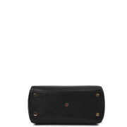 Picture of Aspinal of London Tote Marylebone Small in Black, Leather