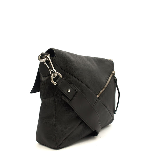 Picture of Loewe Cross Body Puzzle - Large in Black, Leather