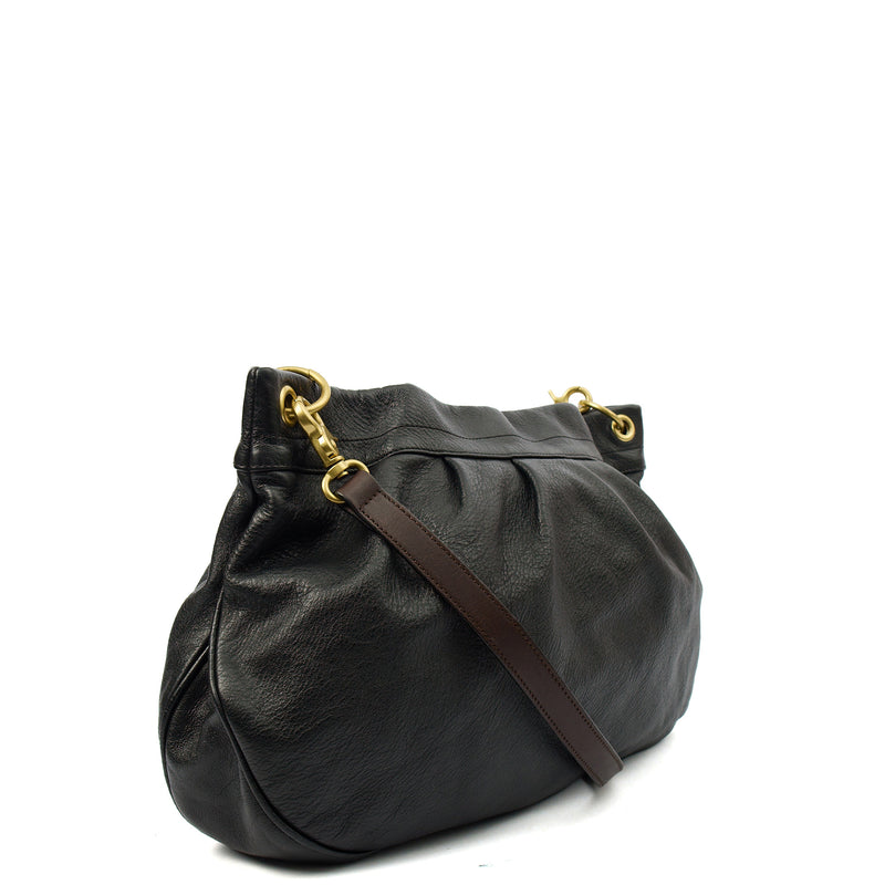 Picture of Mulberry Tote Mitzy Tote in Black, Calfskin Leather