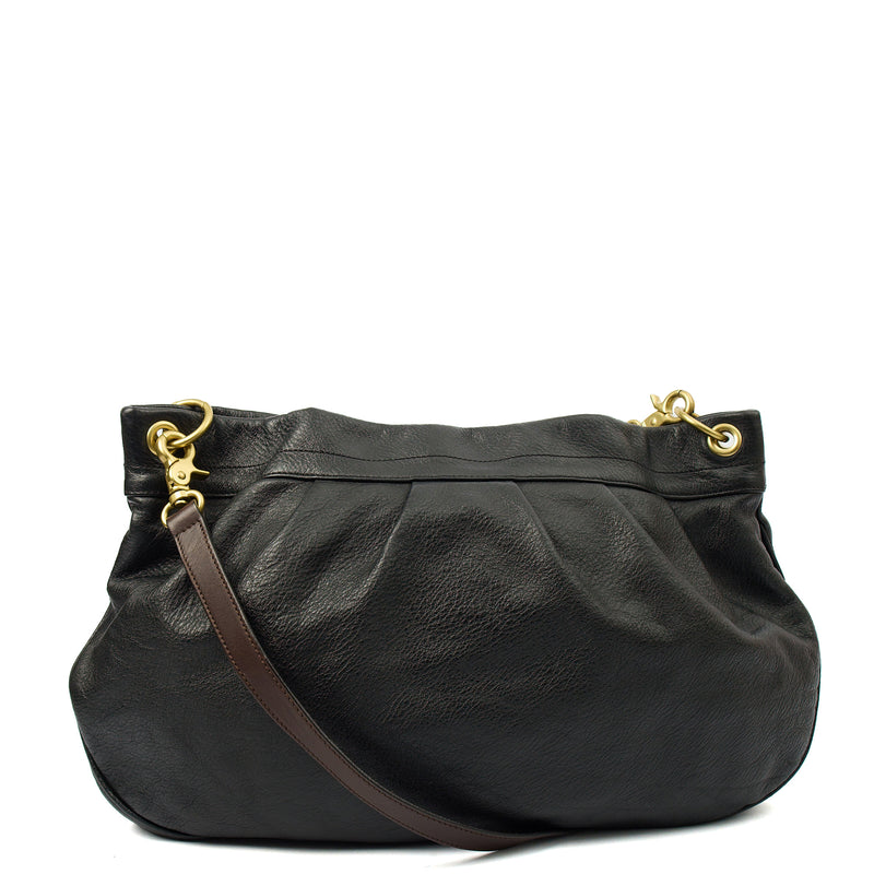 Picture of Mulberry Tote Mitzy Tote in Black, Calfskin Leather